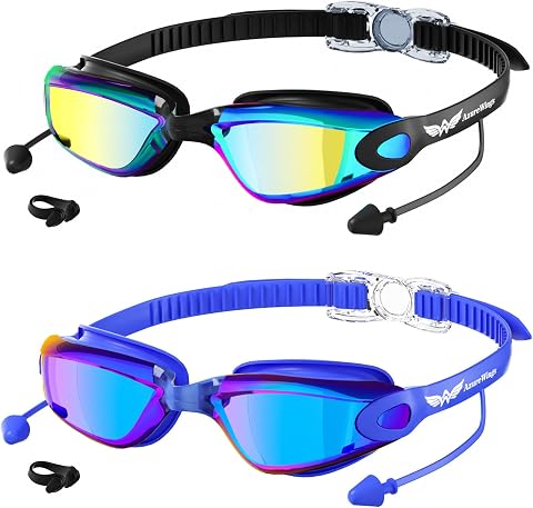 AzureWings Swimming Goggles--2 Pcs