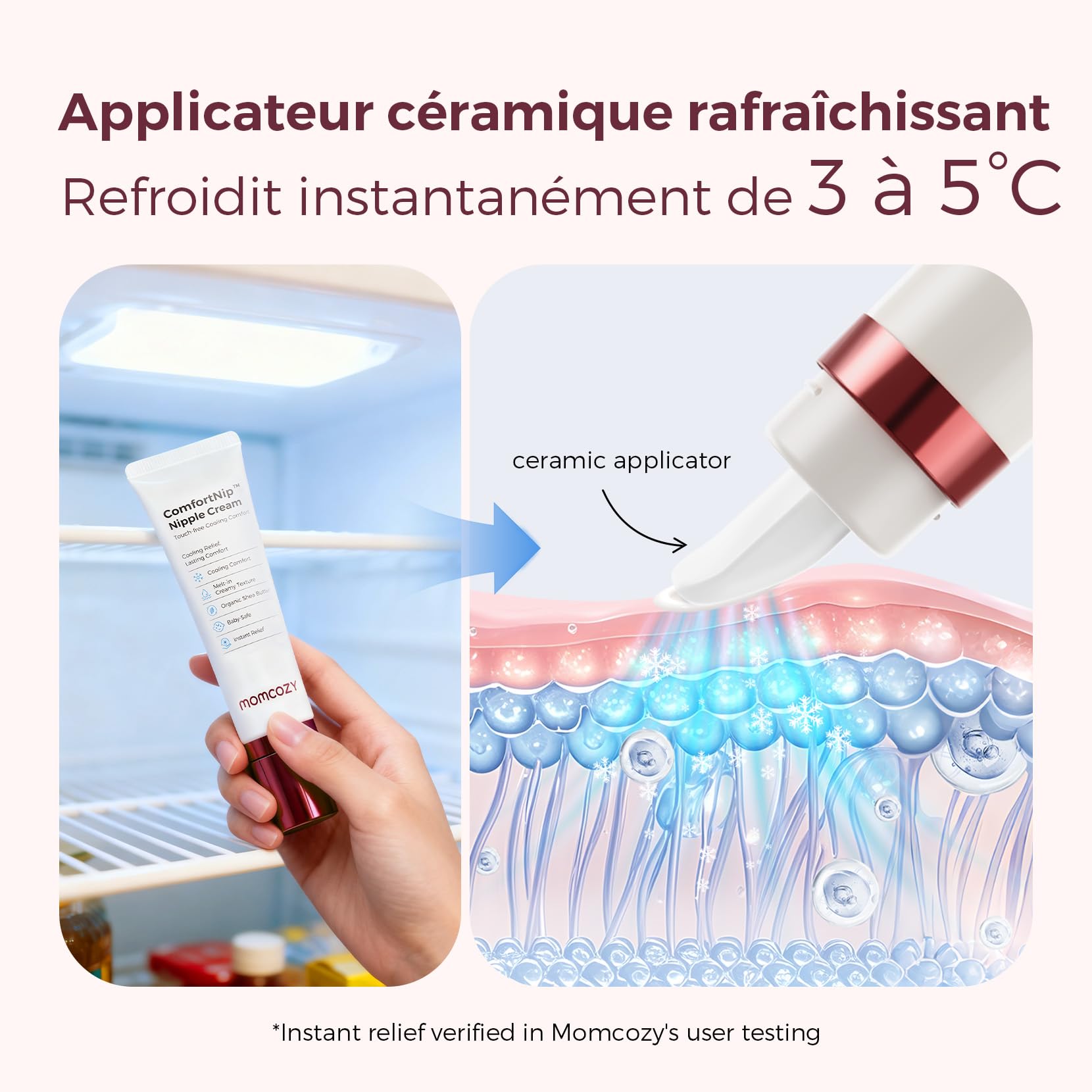 Momcozy Confort rafraîchissant