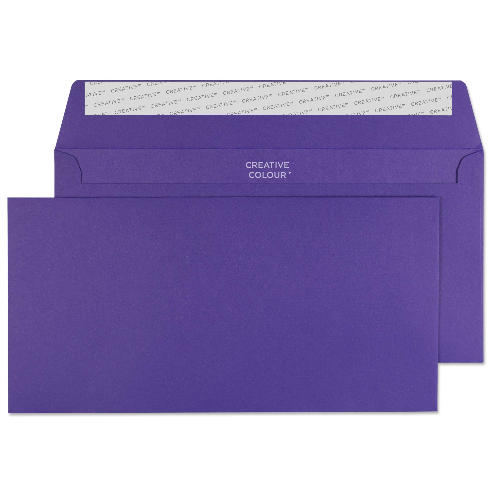 Blake Creative Colour 243 DL+ 114X229MM 120 gsm Peel and Seal Wallet Envelope - Victory Blue (Pack of 500)