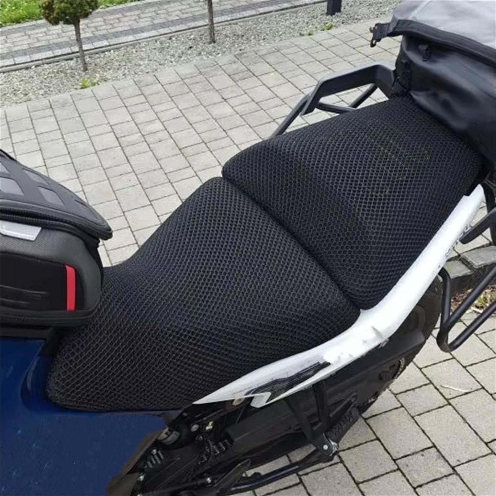 Generico Coprisedile Per Moto Per Husqvarna Per Norden 901 coprisella | Protezione del rivestimento del sedile isolante del rivestimento del cuscino del sedile antiscivolo