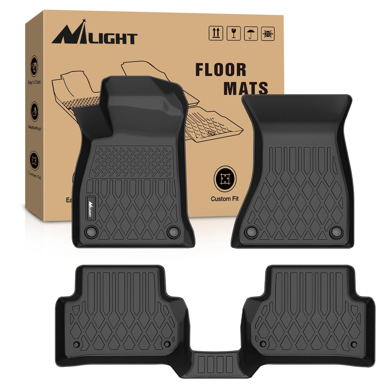 TPE Floor Mats for Audi A4 S4