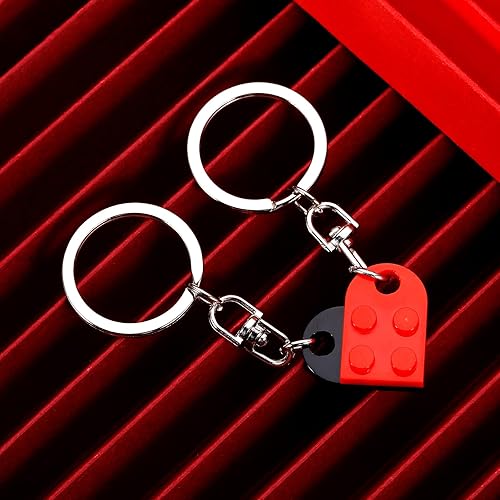 Miniatura 5 de VANLOVEMAC Regalos a juego para parejas, para novio, novia, día de San Valentín, para parejas, mejores amigos, él y ella