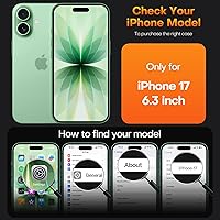 Vista 132 de TAURI Funda magnética 2 en 1 transparente para iPhone 14 Pro, compatible con Magsafe [no amarillenta] con protector de pantalla, protección de grado