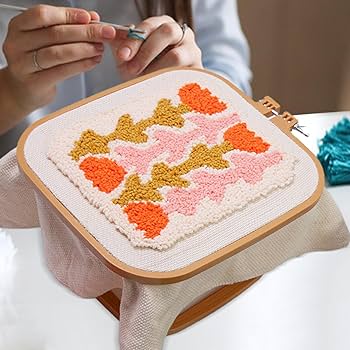 Amazon.co.jp: 刺繍枠 - パンチ針枠、クロスステッチ枠