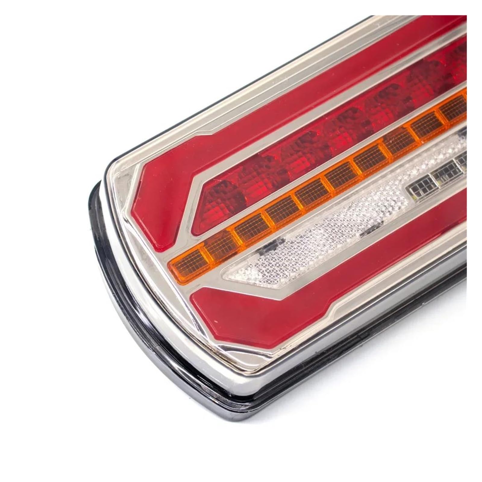 Genérico Piloto Trasero 2 uds 12V 24V luz trasera camión freno parada indicador lámpara señal giro para remolque Reflector impermeable reverso Luces Traseras