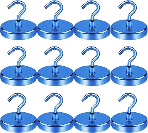 Vista 174 de LOVIMAG Imanes de crucero con ganchos, ganchos magnéticos de 50 libras para cabinas de cruceros, imprescindibles para viajes, imanes de neodimio