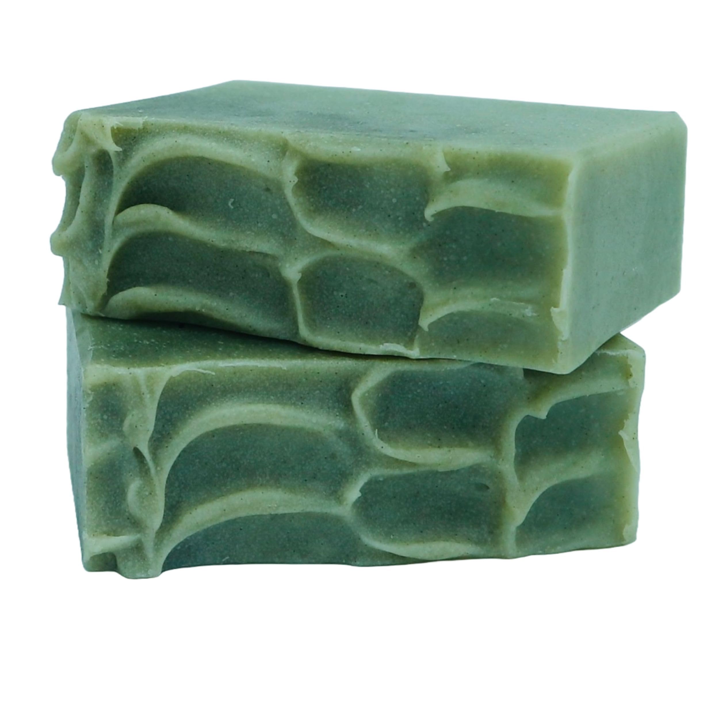 Handmade Scented Soap, Sea Moss and Clay, Himalayan Salt, Aloe Vera Peppermint - Image 4