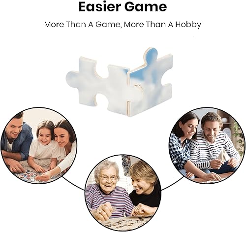 Miniatura 5 de Rompecabezas personalizado de fotos de 1000500300 piezas, rompecabezas de madera personalizado para regalos para familia, boda, mascota, 1000 piezas