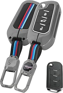 Auto Thrill Premium Metal Key Cover For Compatible With Mahindra Scorpio N | 3Xo | Xuv 300 | Marazzo | Xuv 700 | Xuv 400 E...