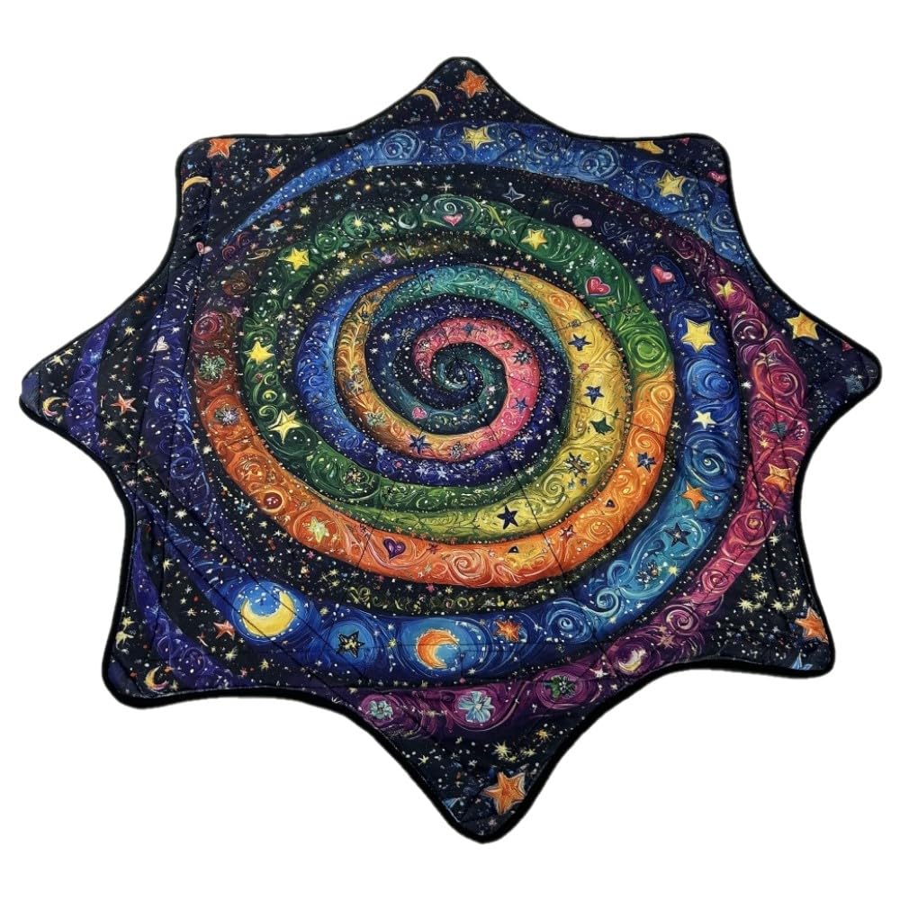 Mougee Star Midway - 61 cm de diamètre - Pas trop grand, ni trop petit - Just Right (céleste)