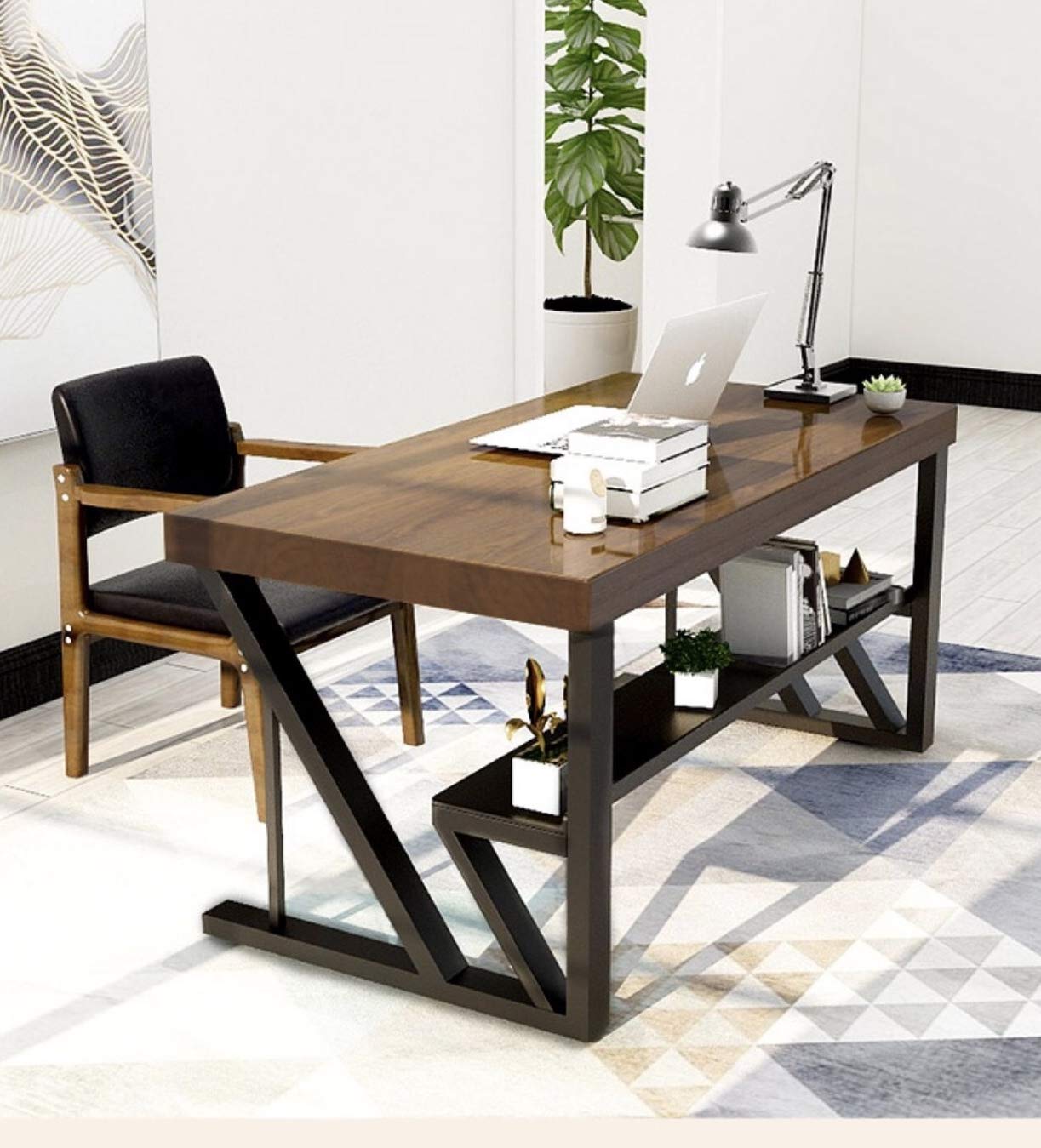 SSS Furniture Metal Furniture Legs Table Legs H28 x W24 Inch Black