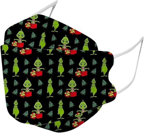 Miniatura 4 de Paquete de 50 mascarillas faciales KF_94 protectoras para adultos, transpirables, de 4 capas, desechables, con alambre de nariz, para mujeres y