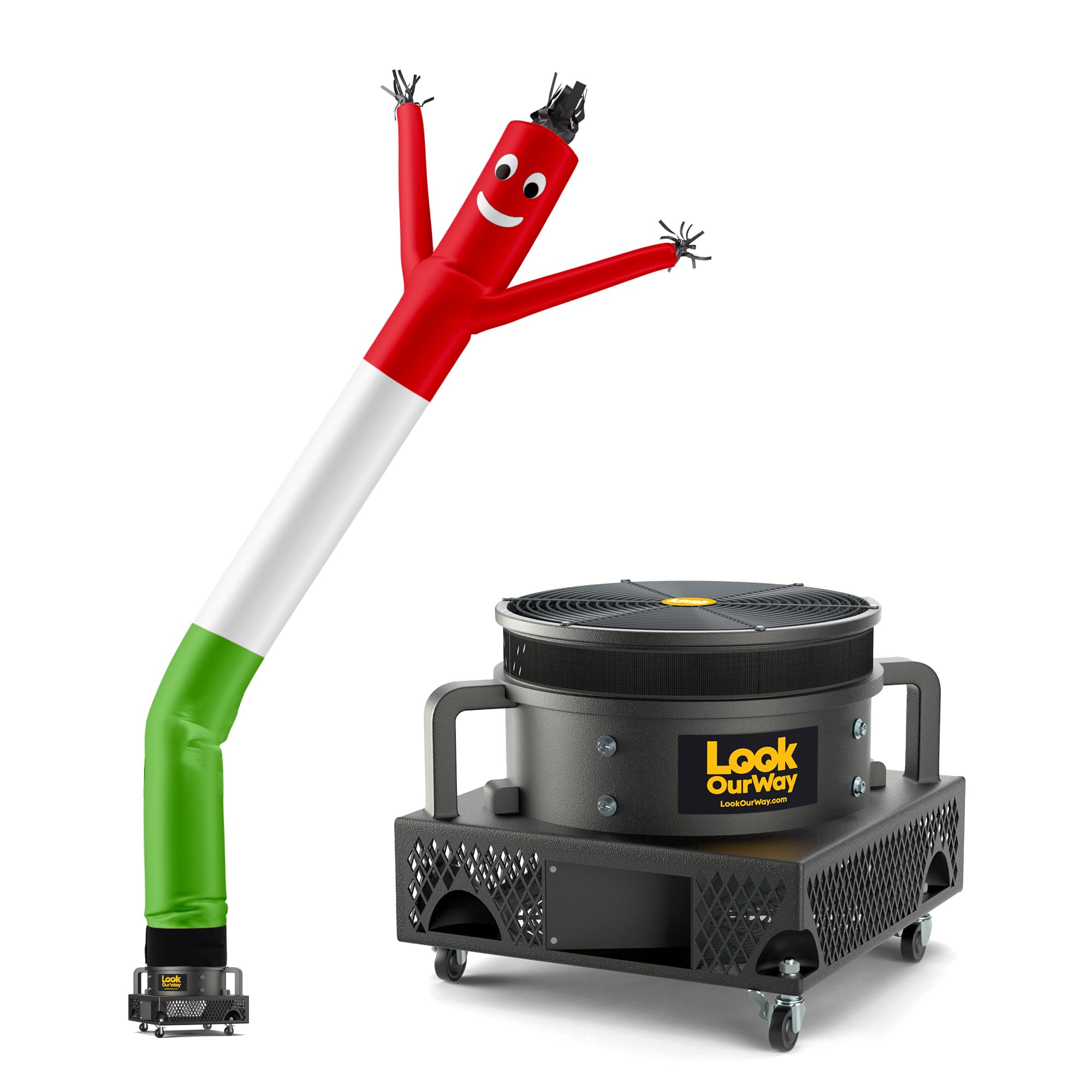 Wacky Waving Inflatable Tube Guy Blower – 370W Motor, 110V, For 9.8-13 Ft Inflatable Dancing Figures