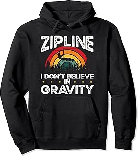 Ziplining Adventure Gloves Zipline for Adults Gear Zipliner Pullover Hoodie