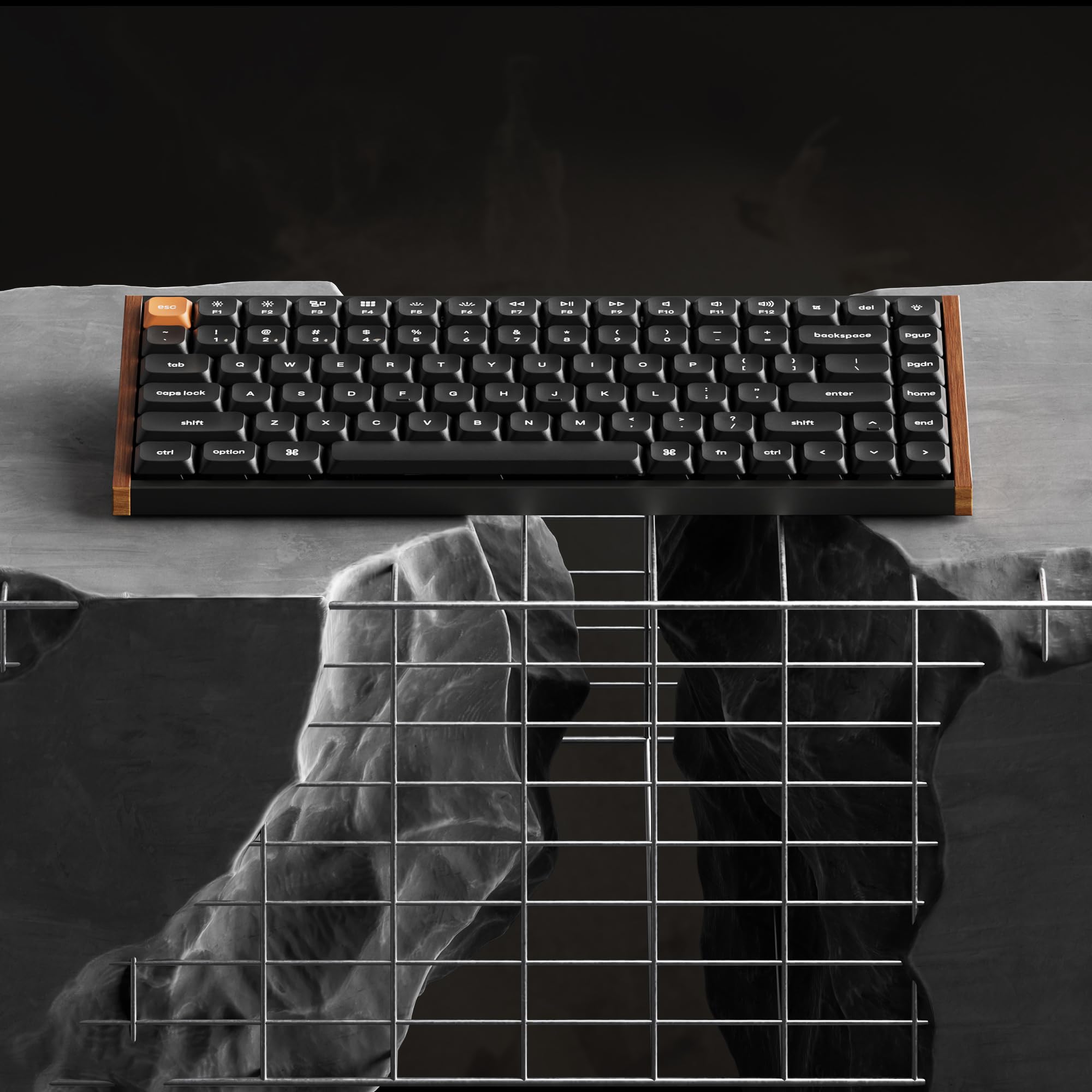 Keychron K3 Max SE QMK Wireless (2.4 GHz & Bluetooth) Custom Mechanical Keyboard with Ultra-Slim Body Launcher Support Hot-swappable Low-Profile Switch PBT Keycaps Compatible with Mac Windows Linux - 3