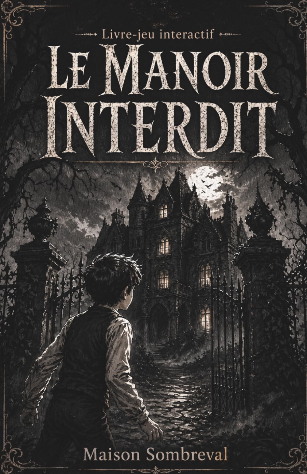 Le Manoir interdit: Le Manoir interdit : Livre-jeu dont tu es le héros, mystère, enquête et frissons dès 9 ans