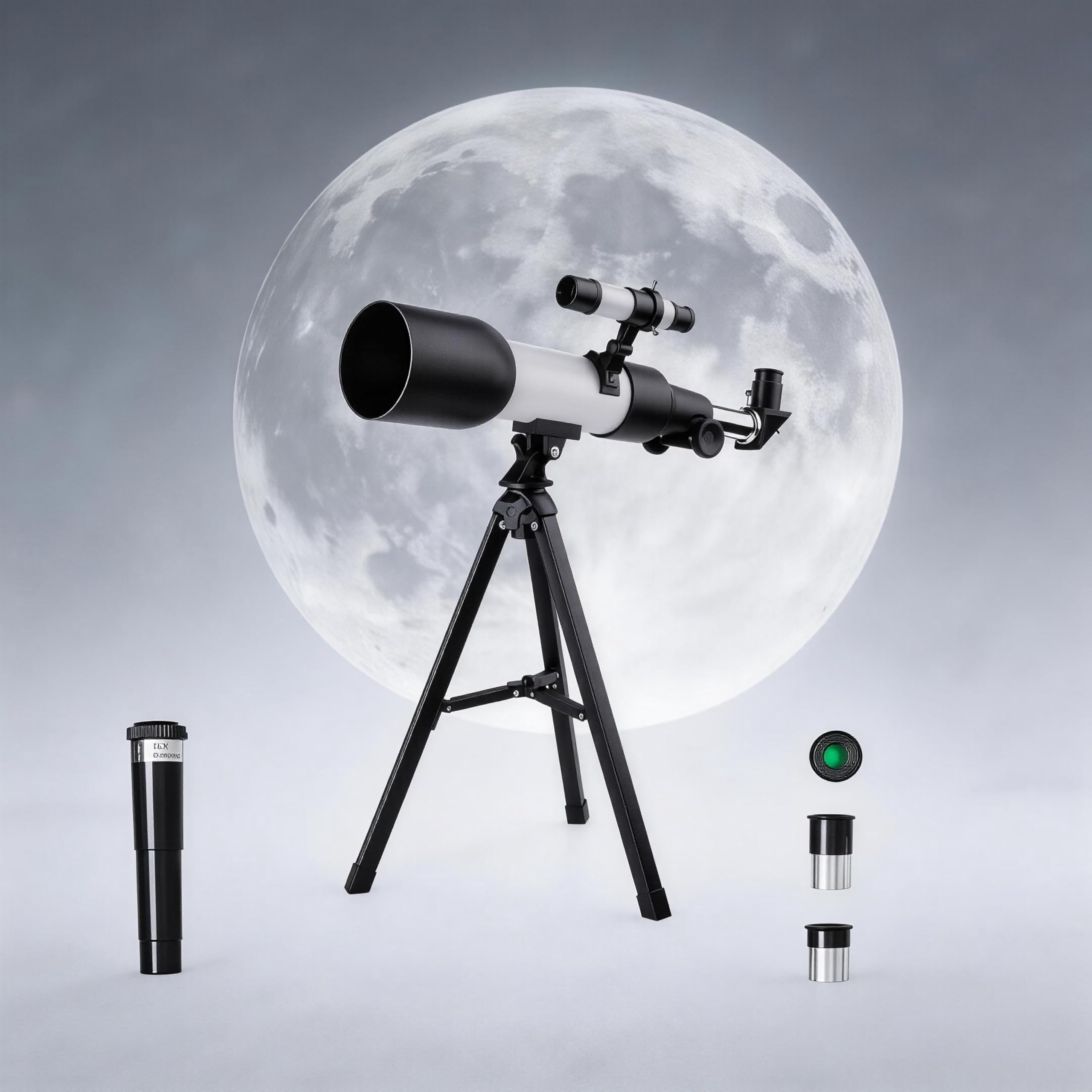 Telescope for Adults, 70mm Aperture 400mm Refractor Telescope for Astronomy Beginners wit…