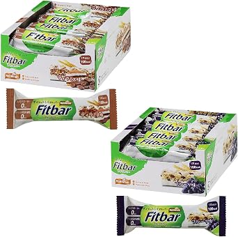 Fitbar Tyramid Flavor Set of 12 and Fitbar Fruit Flavor