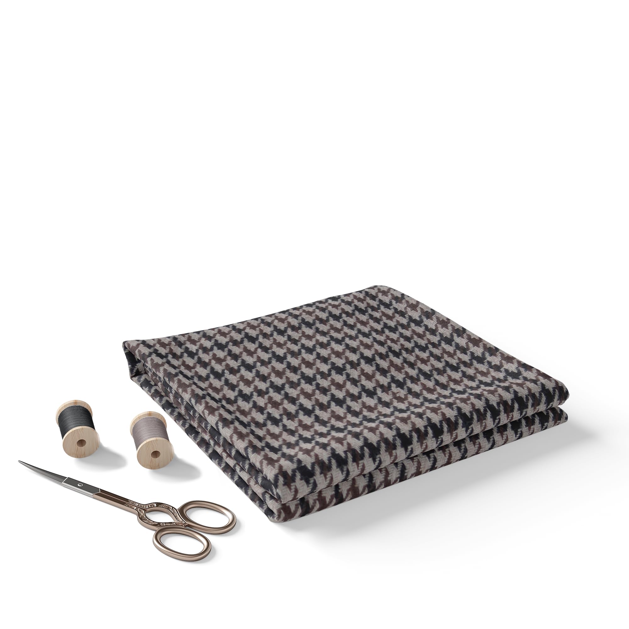 BIGREAMS Unstitched 70% Wool Three Piece Suit Fabric For Men's - Coat, Pants, Vest, Wrinkle Free Material for Nehru Jacket, Free Size, 0% color fade | 58" WIDE