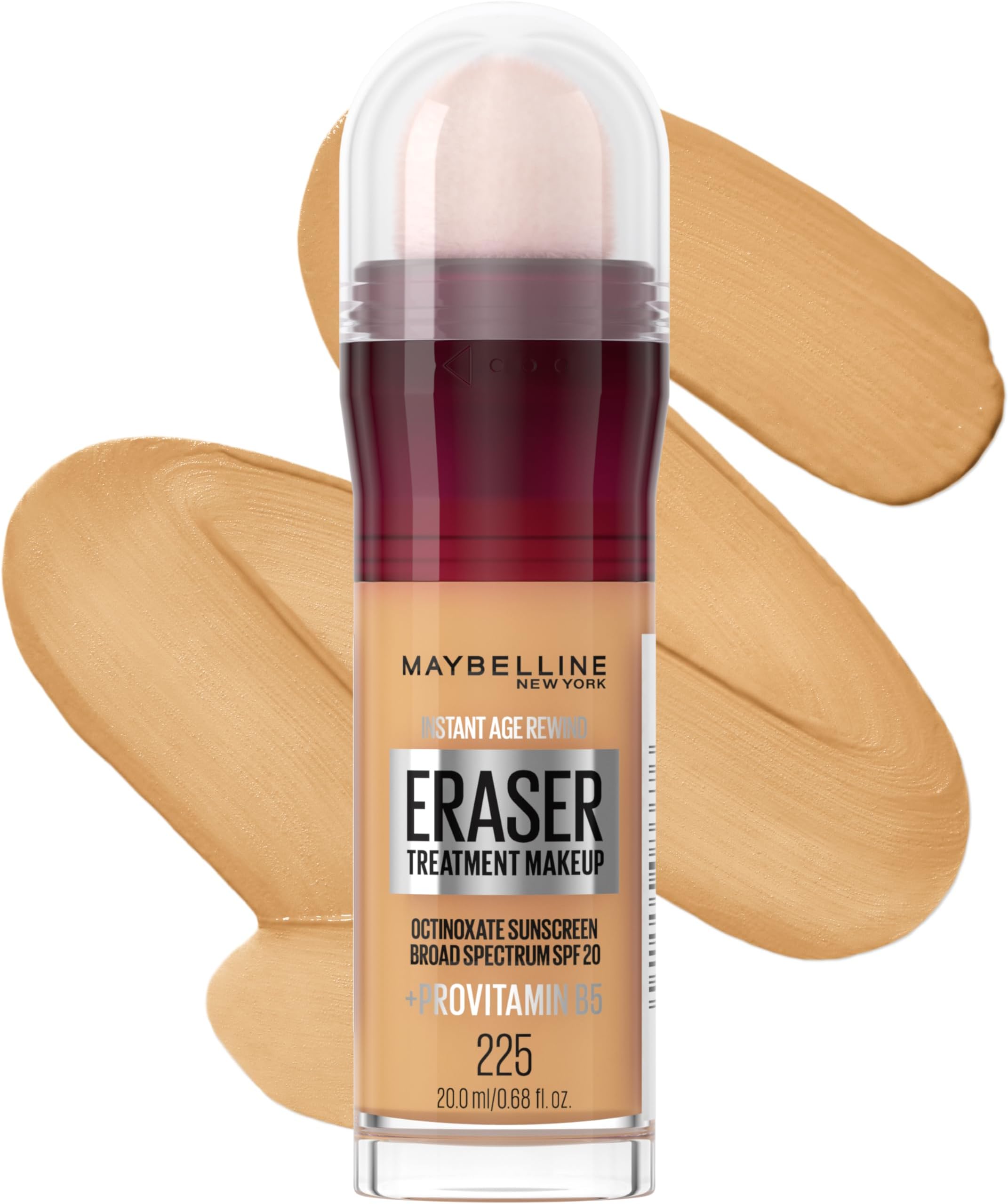 Instant Age Rewind Eraser Foundation with SPF 20 and Moisturizing ProVitamin B5, 225, 1 Count