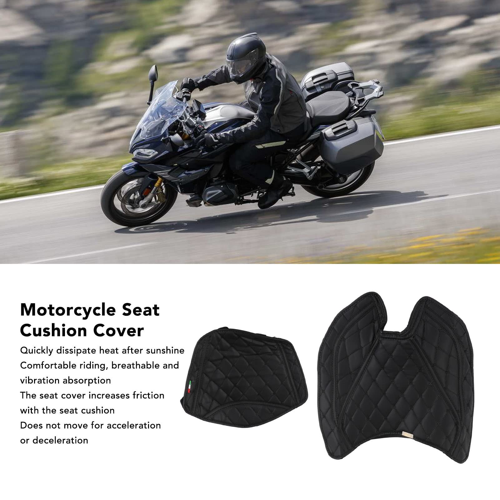 Funda para Cojín de Asiento de Motocicleta, Aislamiento Térmico,