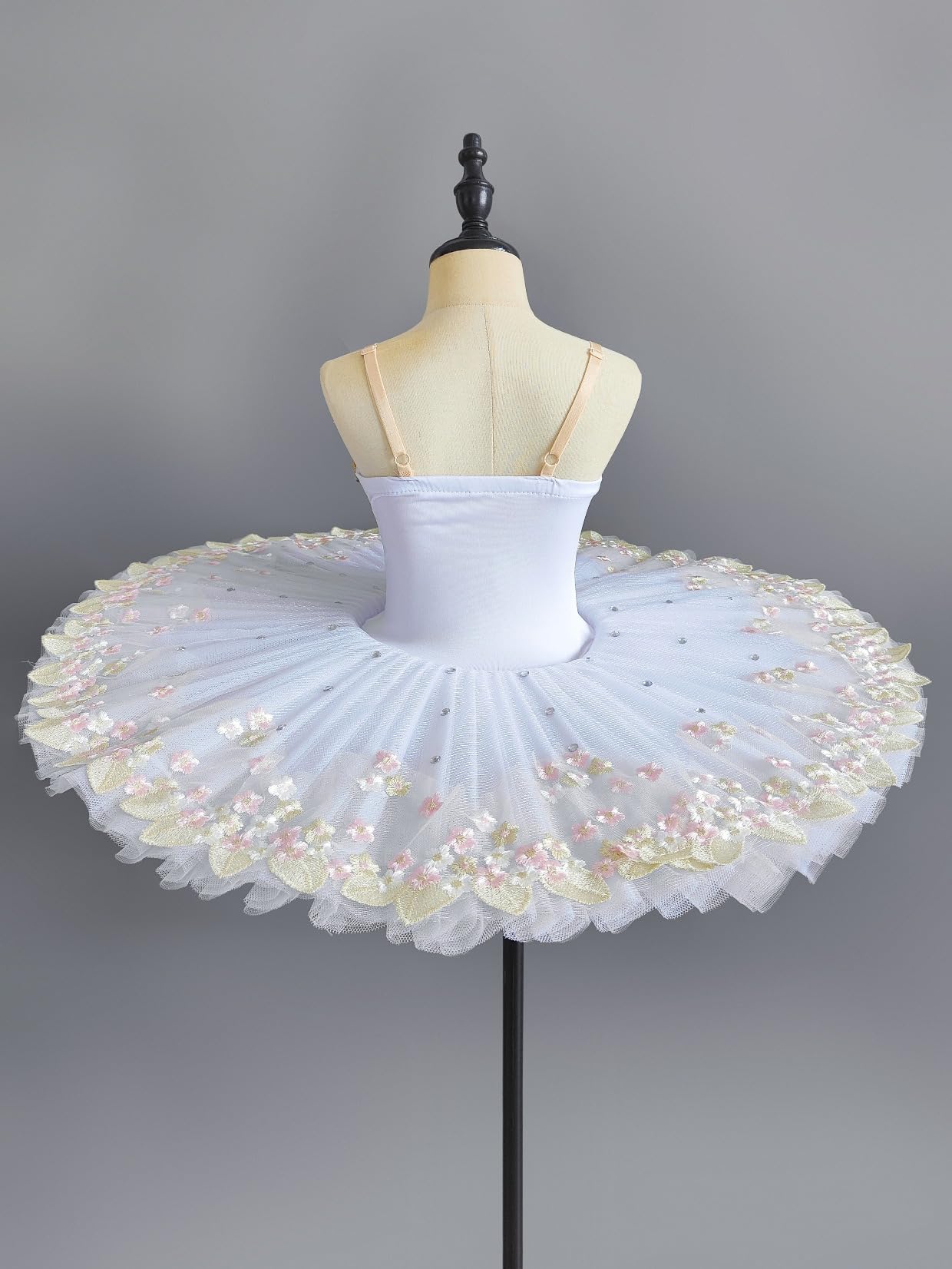 Niñas Profesional Falda De Tutú De Ballet Plato De Panqueques Disfraz De Bailarina para Niños Fiesta De Baile