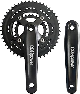 DONSP1986 Triple Speed Aluminum Alloy Crankset