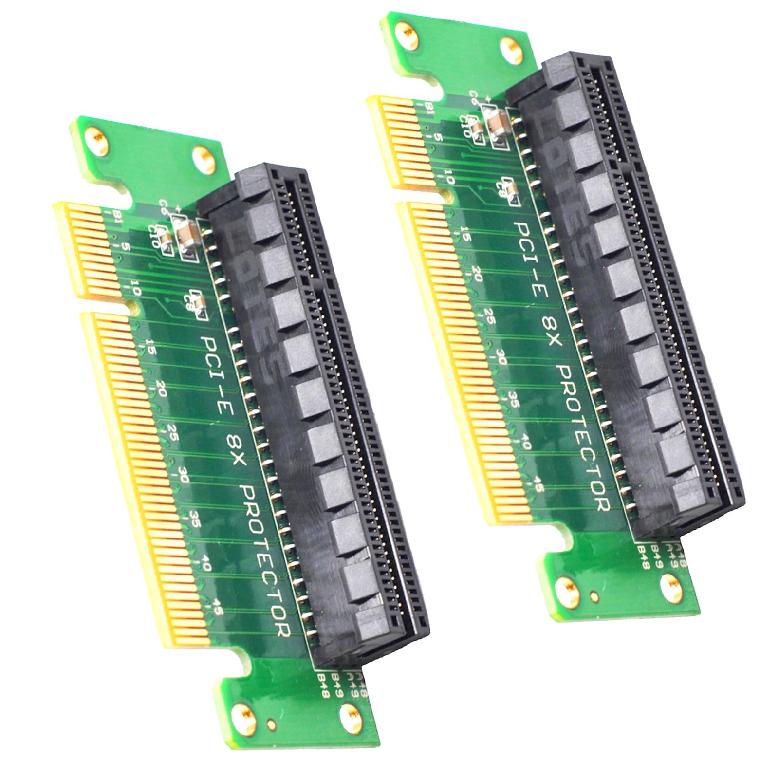 Amazon.co.jp: WLGQ PCIE X8プロテクターライザーカード、PCI-E PCI