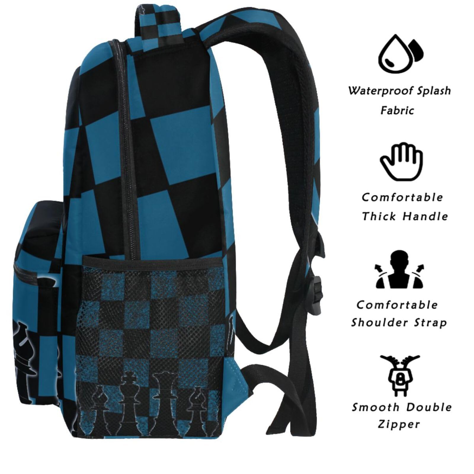 Mochilas para libros escolares, viajes, universidad, bolsa de hombro, Multi 6, Mochilas Daypack