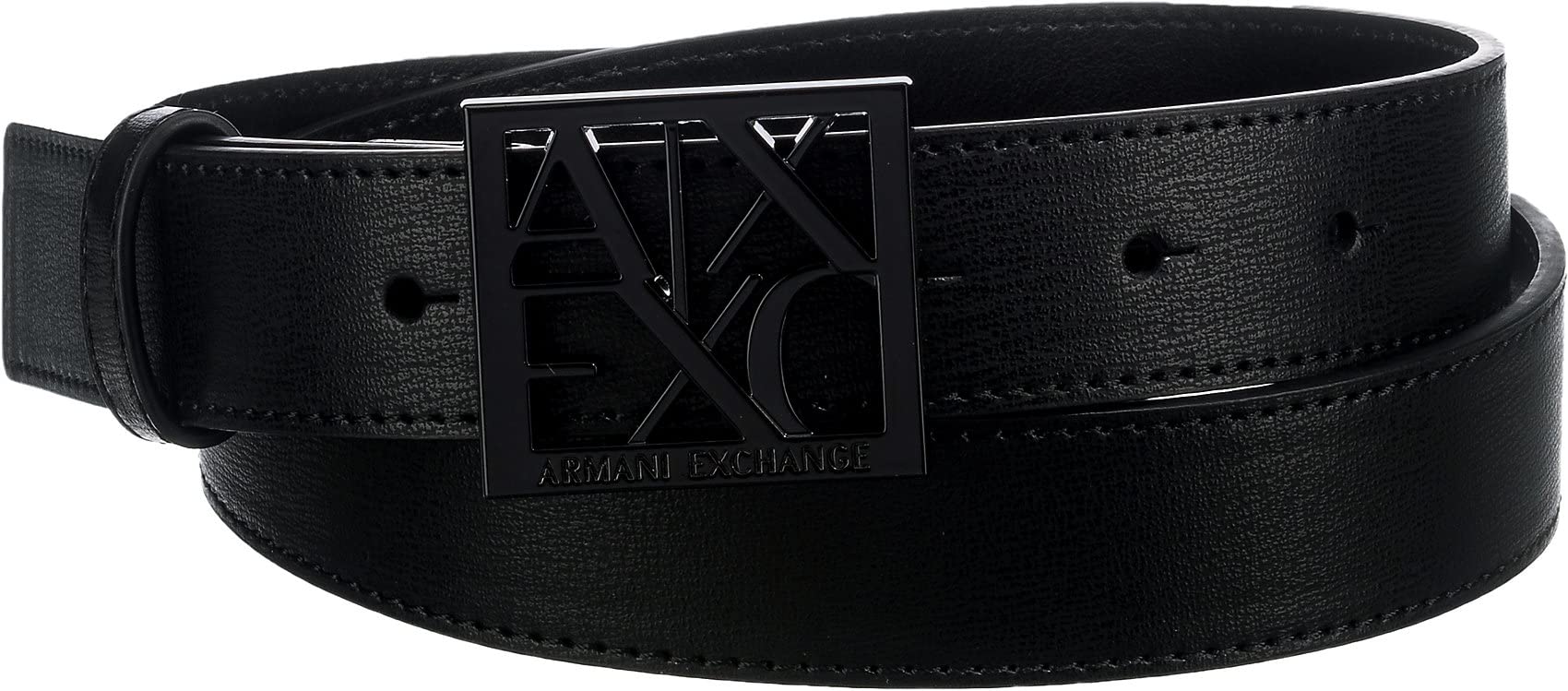 Armani Exchange Damen Black Susi Medium Belt