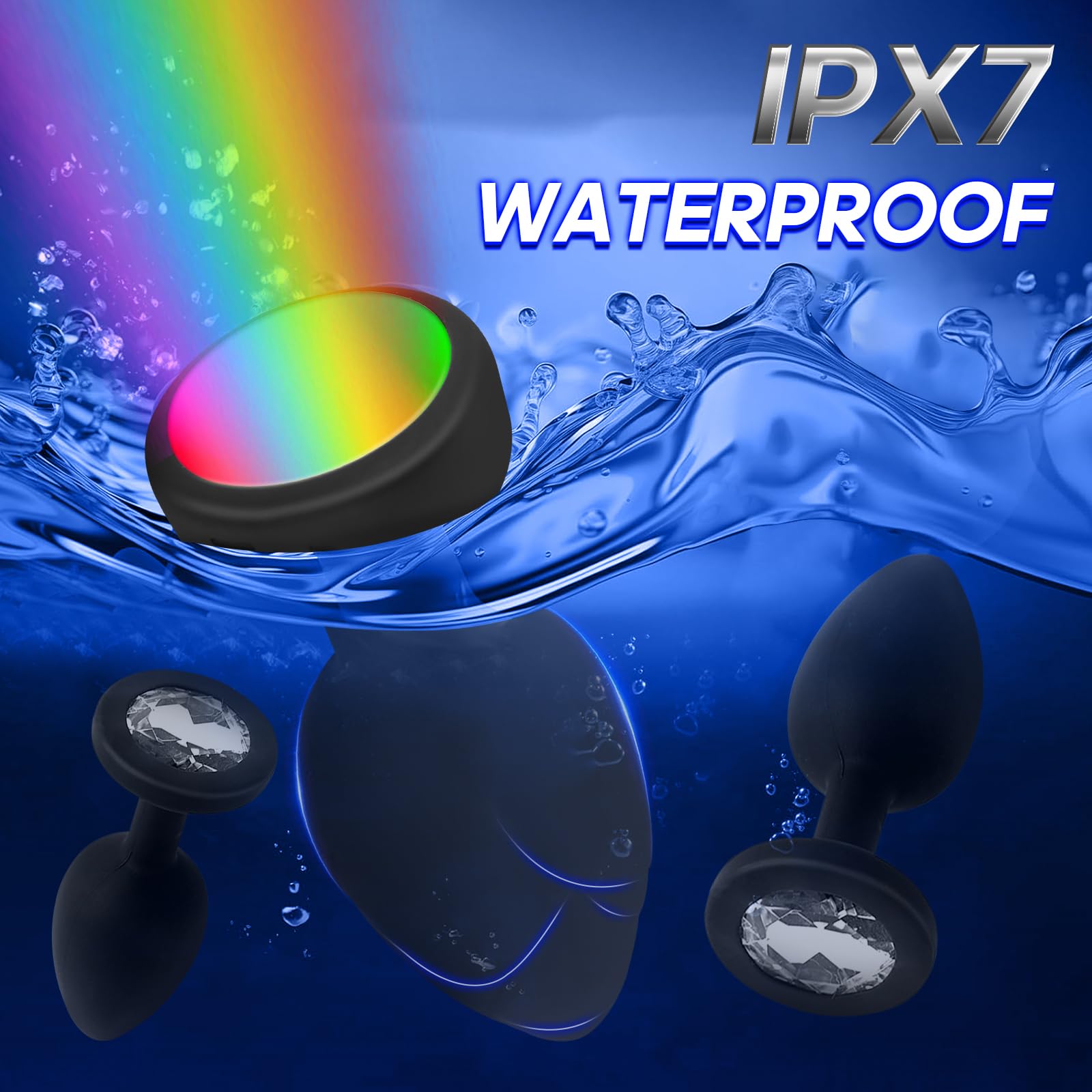 Amazon.com: Anal Plug Vibrator with 3Pcs Butt Plug,10 Modes Vibrating Butt  Plug - LED Color Light Remote Control Anal Plug, Adult Sex Toys and Games :  Health & Household