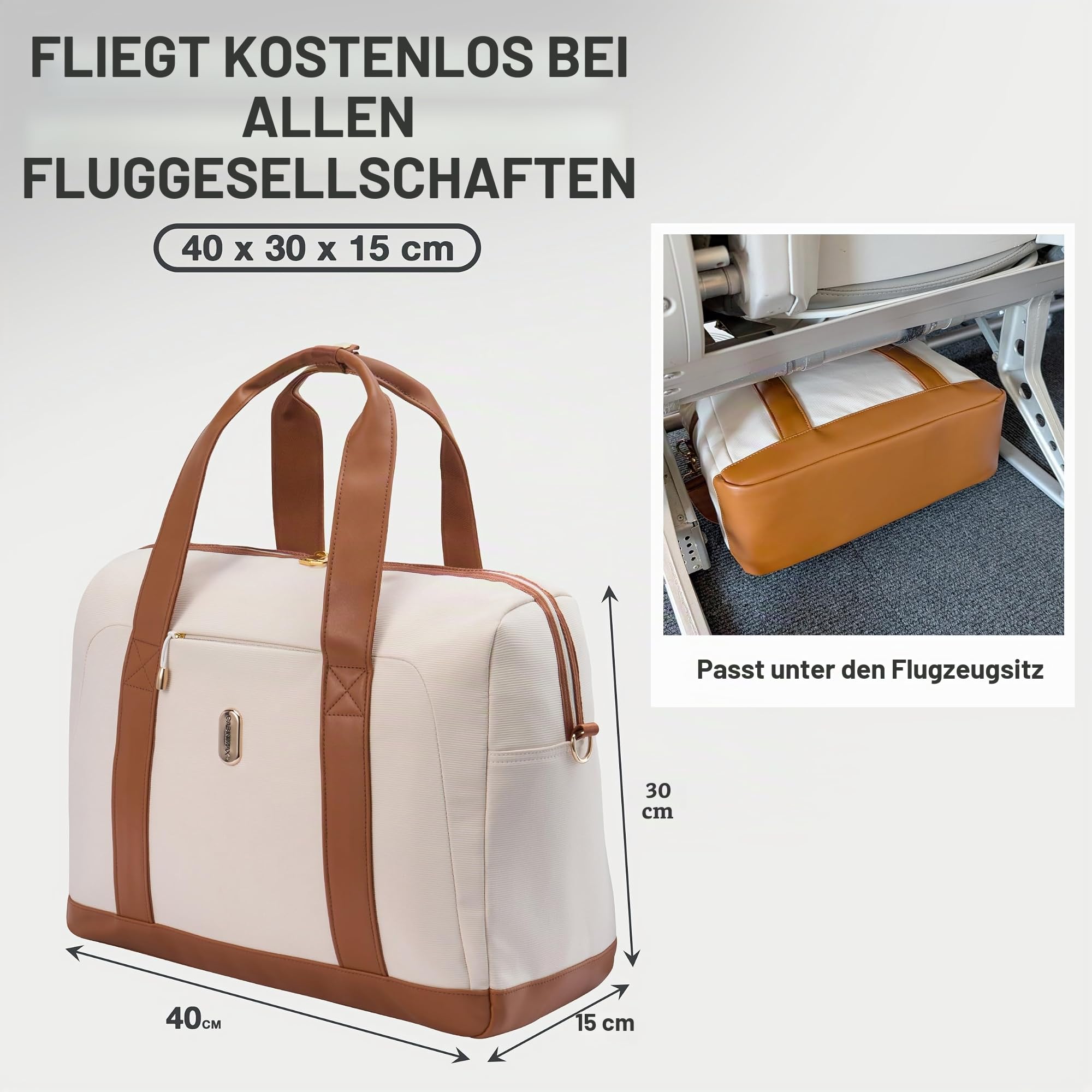 Cabin Max Handgepäck Rucksack Reiserucksack Ryanair Handgepäck 40x30x15 18L