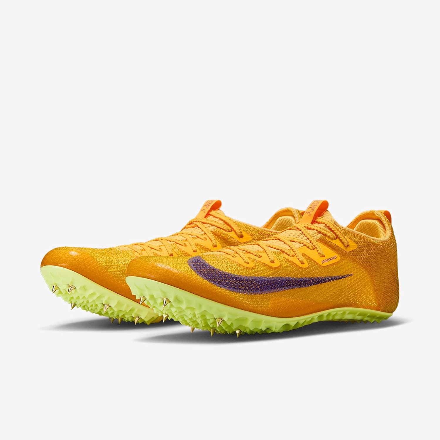 Nike Zoom Superfly Elite 2 Track & Field Sprinting Spikes (Citron Pulse/Volt Ice/Laser Orange/Indigo Burst) Size 12