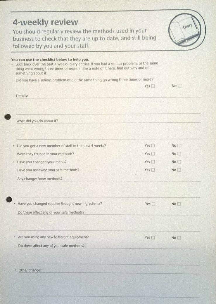 2023 SFBB Safer Food Better Business Caterers Pack + Diario - Foto 8