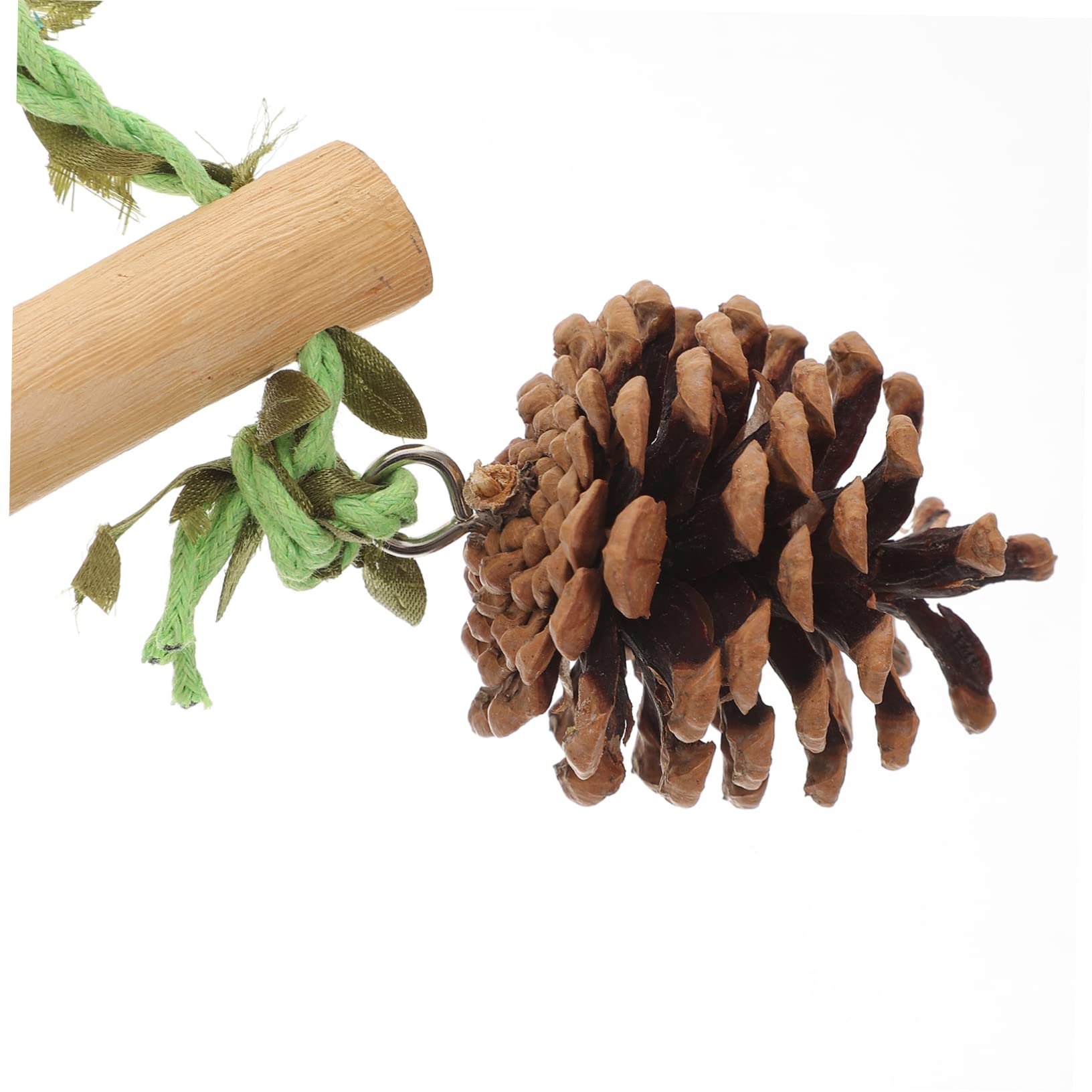 COLLBATH Parrot Hanging Swing Durable Bird Swing Accessory for Parrots for Play and Climbing Household Bird for Parakeets and Lovebirds