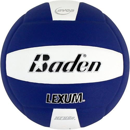 Miniatura 23 de Baden - Lexum - Microfibra compuesta de alta calidad | Balón de voleibol oficial para interiores de la escuela secundaria | 13U a 18U | Tamaño