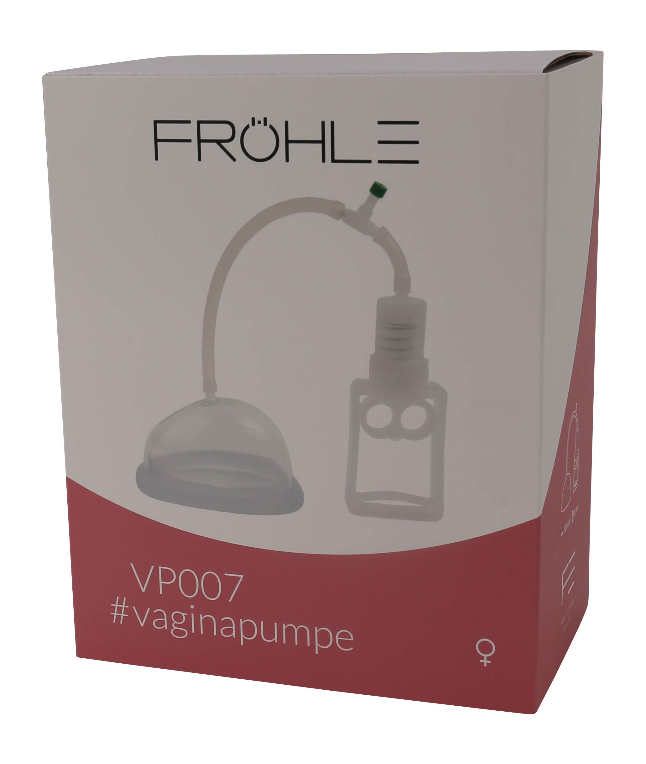 Fröhle VP007 Bomba de Vagina Solo Profesional 261 g