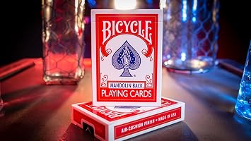 GT Speedreader Marked Deck Standard Version (Bicycle 809 Mandolin Red) Plus Online Effect