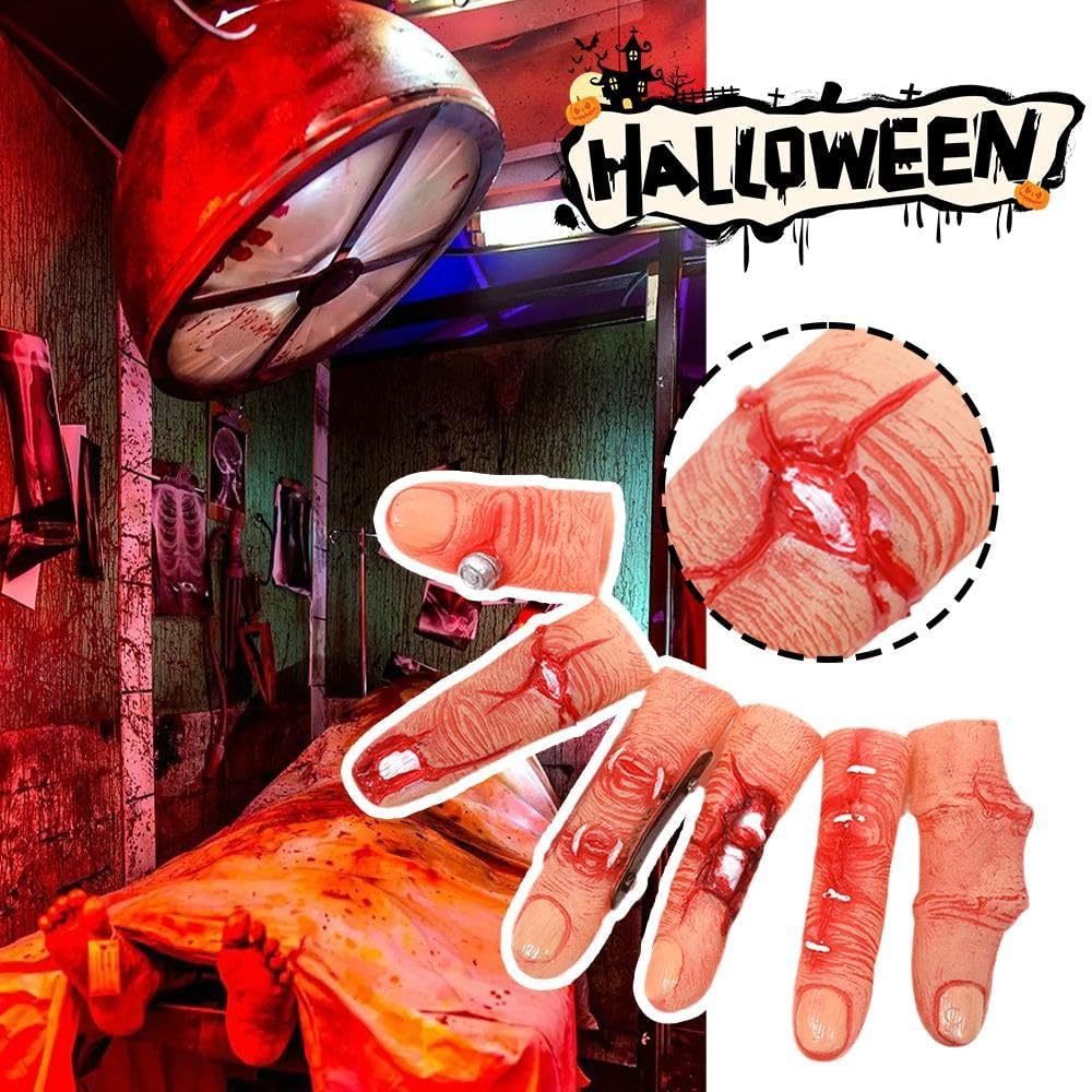 Afgehakte Vingers - 10 stuks - Totally Halloween