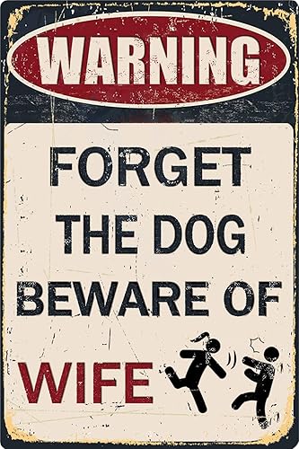 Letreros de metal divertidos para garaje para hombres, decoración de habitación de hombrecito, letrero vintage de cueva para bar, hogar, pub,