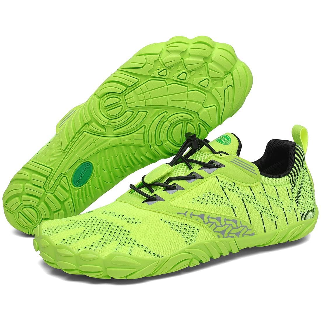 SAGUARO Scarpe Barefoot Minimaliste Uomo Donna - Scarpe Scogli Leggere Traspiranti Antiscivolo - con Padelle Larghe e Zero Gocce