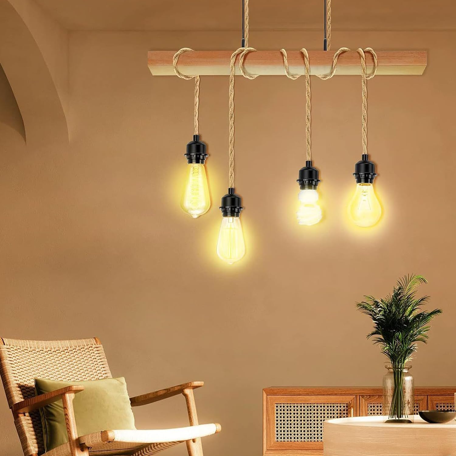 Textilkabel 3-adrig Kiesel Mit Fußschalter & Stecker Für Stehlampen