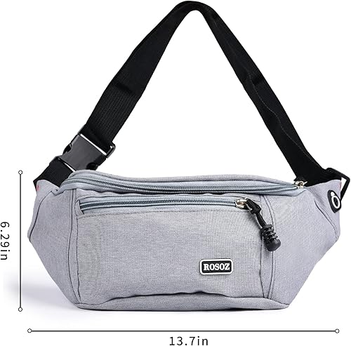 Miniatura 4 de Riñoneras para hombres y mujeres, resistentes al agua, carteras de senderismo, paquete de bolsa de teléfono, para llevar todos los teléfonos para