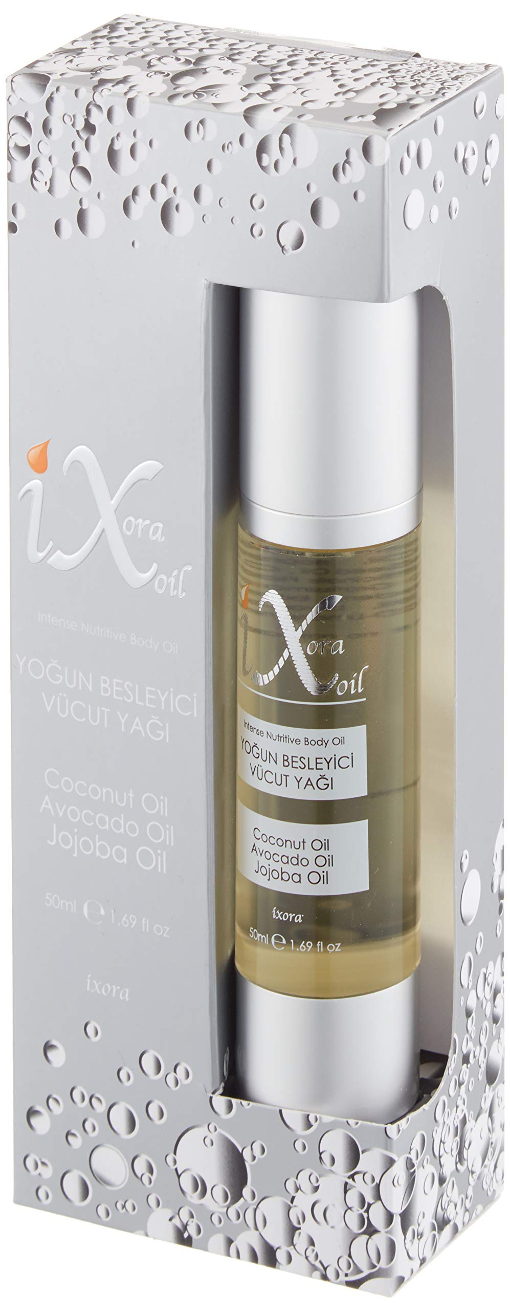 Ixora Oil Selülit Ve Hamilelik Çatlakları Gideren Yoğun Besleyici Doğal Vücut Bakım Yağı 50 Ml