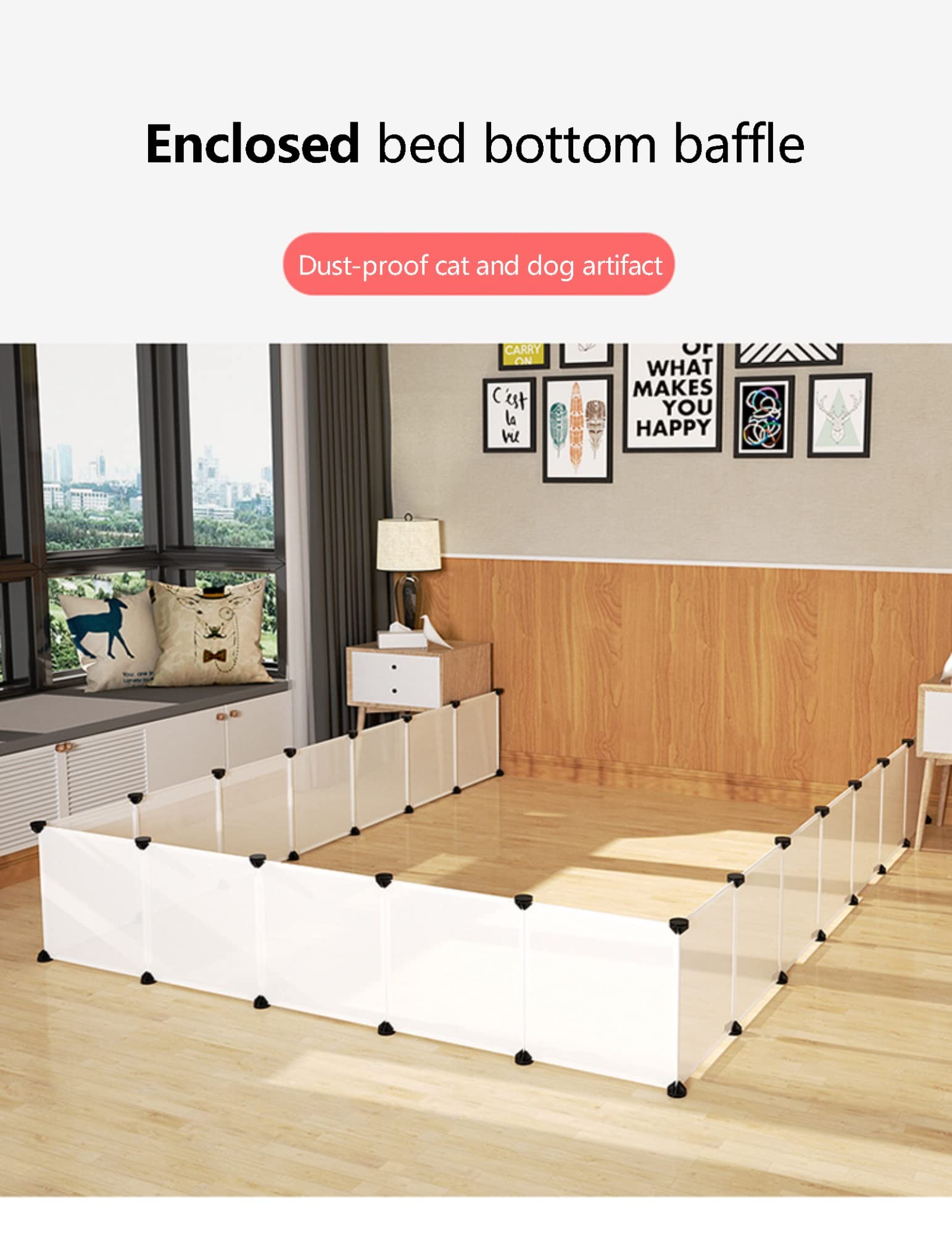 Unterbett-Blocker - Verhindert Verlorenes Spielzeug Unter Dem Sofa