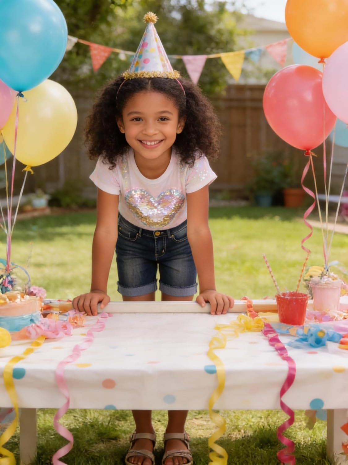 Bienzoe Girls Jeans Denim Shorts: Low Waist Kids Stretch Shorts - All Day Wear - Perfect for Summer Activities - Image 5