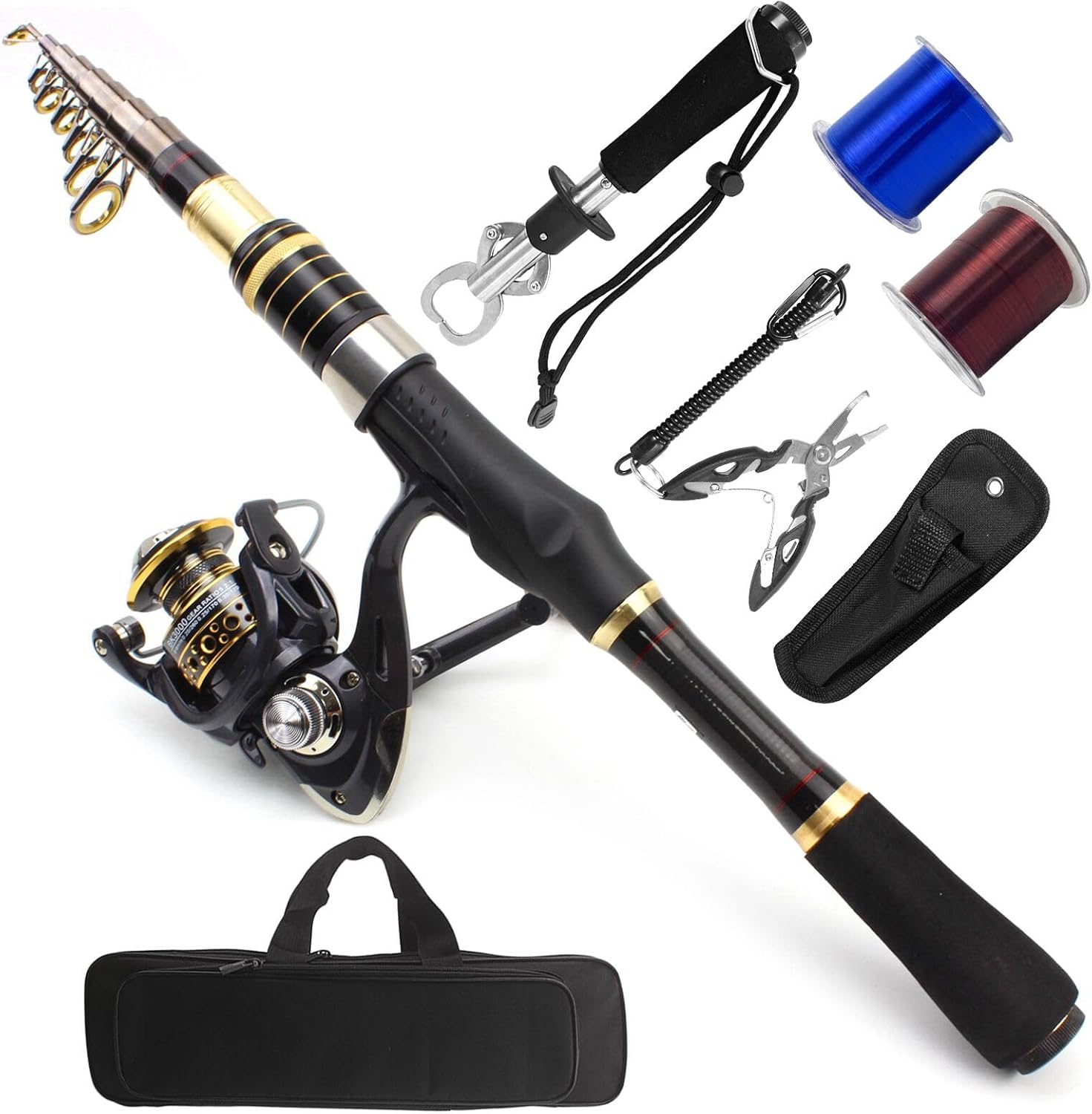 Fishing Rod and Reel Combo, Catfish Rod and Reel Combo