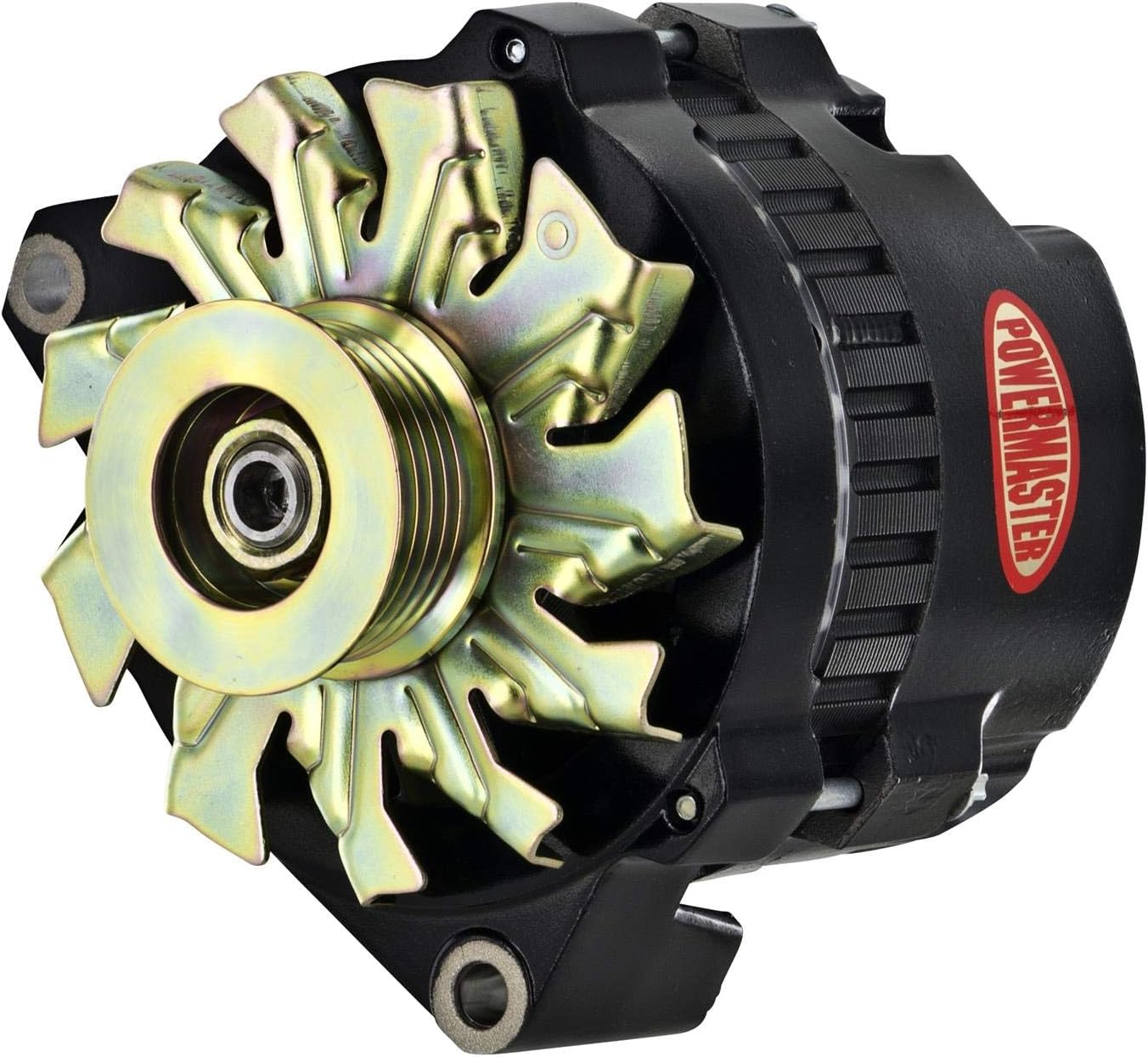 Powermaster 57902 Black Alternator (CS130 140A 6 Groove
