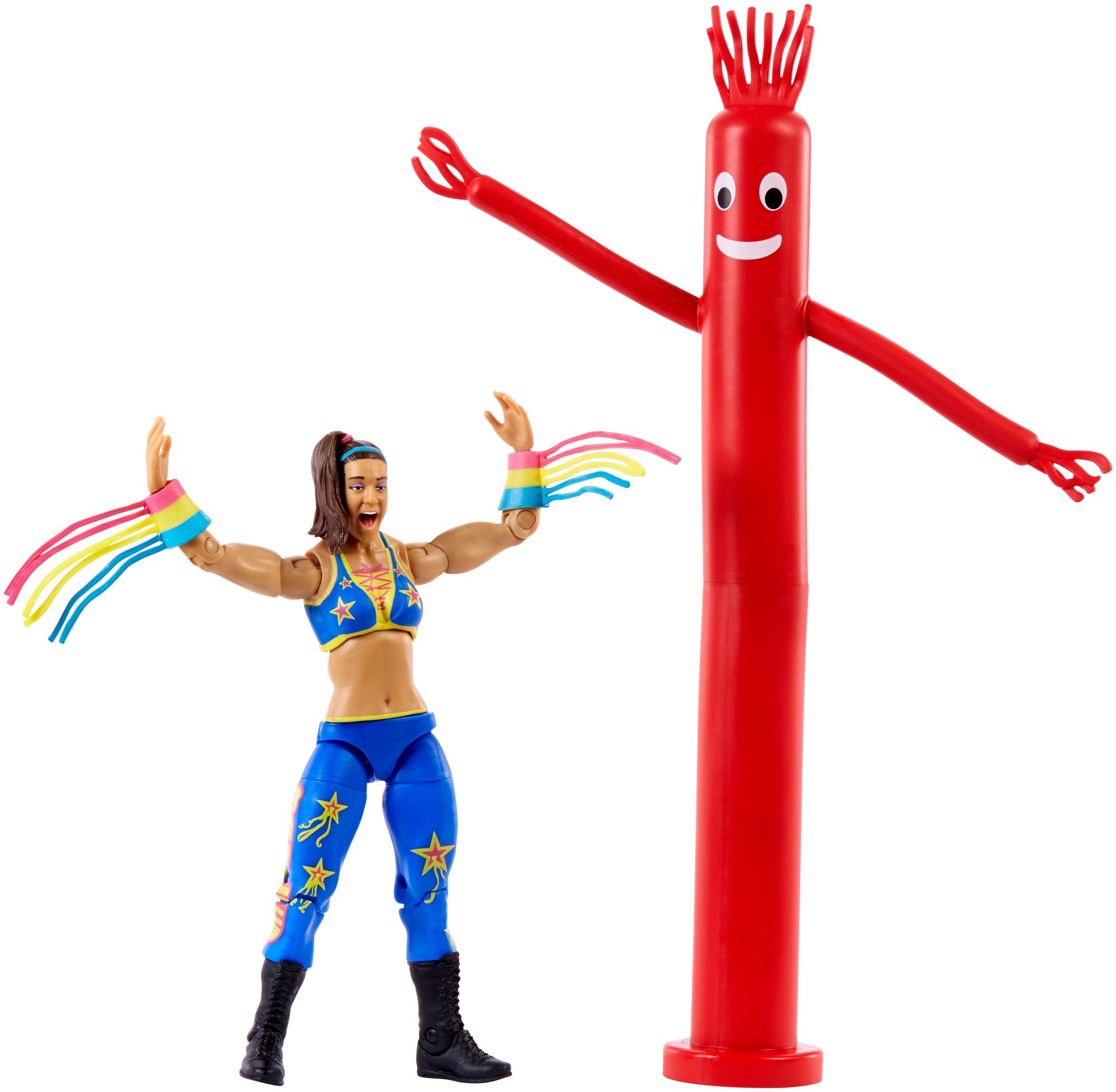 WWE Basic #74 Action Figure Bayley - Superstar 15cm Con Articolazioni - Giocattolo Da Collezione Mattel