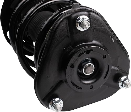 Miniatura 1317 de TRQ Kit de suspensión delantera, conjunto de amortiguadores y resortes, barra estabilizadora, enlace estabilizador compatible con Chevrolet